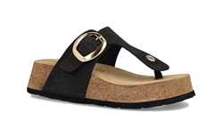 INFRADITO PLATFORM NABUCK NERO A21-FINGER-I-NBNR